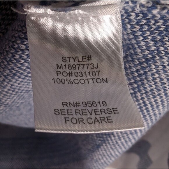 JohnPaulRichard Women's L Striped Cotton Sweater Multicolor Lightweight - Picture 6 of 9